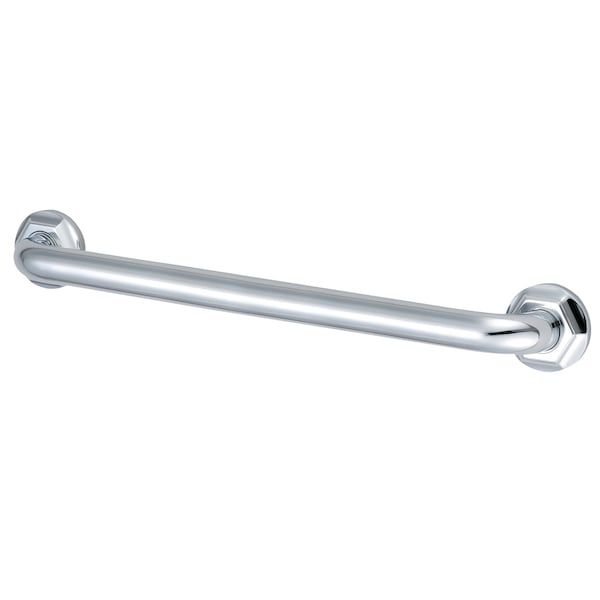 Metropolitan Traditional Grab Bar, 34-13/16" L, 17 ga. Brass, Polished chrome DR714321 - main